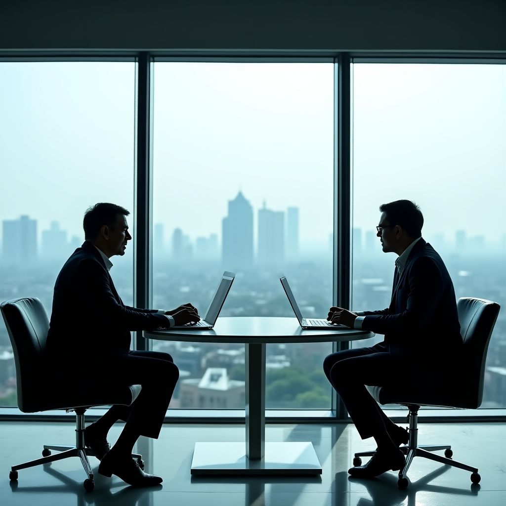 Elite Business Coaching team in modern office